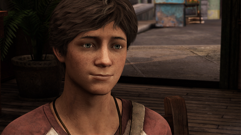 Young Nate as he appeared in the PS3 video game Uncharted 3.